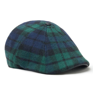 The Scot Boston Scally Cap - Black Watch Tartan - featured image
