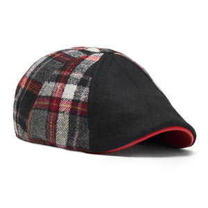 The Vampire Head Boston Scally Cap - Blood Moon Plaid - featured image