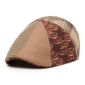 The Donut Boston Scally Cap - Chocolate Frosted Edition Patchwork - alternate image 5