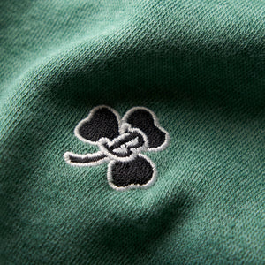 Boston Scally Shamrock 1/4 Zip-Up Pullover - Balsam Green - alternate image 2