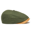 The Workhorse Insulated Baker Boy Boston Scally Cap - Green Canvas - alternate image 10