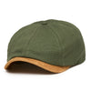 The Workhorse Insulated Baker Boy Boston Scally Cap - Green Canvas - alternate image 5