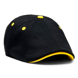 The Jake 3 Boston Scally Cap - Black - featured image