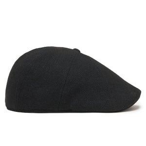 The Insulated Peaky Boston Scally Cap - Black Herringbone - alternate image 10