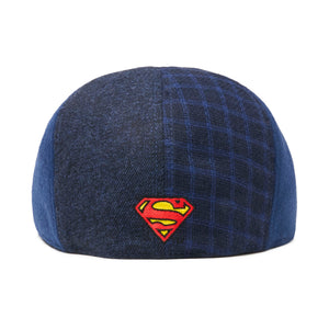 The Superman Boston Scally Cap - Metropolis Blue Patchwork - alternate image 7