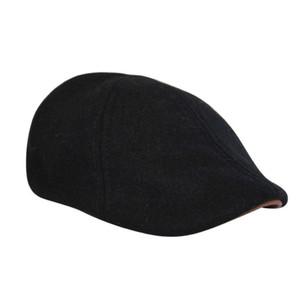 The Kenmore Boston Scally Cap - Coolidge Black & Brown Brim - featured image