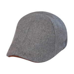 The Kenmore Boston Scally Cap - Allston Grey & Brown Brim - alternate image 2