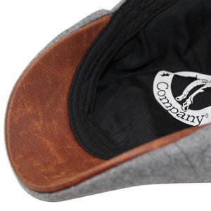 The Kenmore Boston Scally Cap - Allston Grey & Brown Brim - alternate image 5