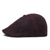 The Blood Rose Peaky Boston Scally Cap - Maroon Plaid - alternate image 7