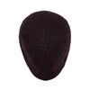 The Blood Rose Peaky Boston Scally Cap - Maroon Plaid - alternate image 6