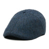 The Peaky Boston Scally Cap - Patriot Blue Herringbone - alternate image 3
