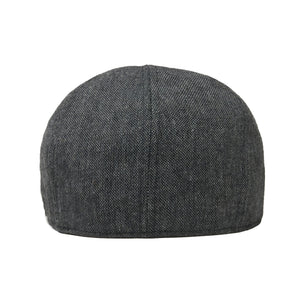 The Peaky Boston Scally Cap - Charcoal & Slate - alternate image 5