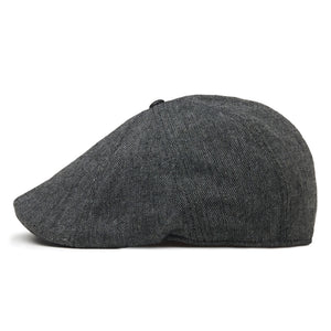 The Peaky Boston Scally Cap - Charcoal & Slate - alternate image 7