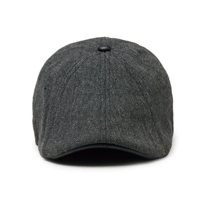 The Peaky Boston Scally Cap - Charcoal & Slate - alternate image 4