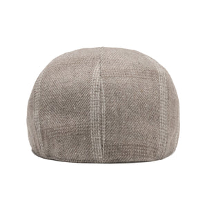 The Steel Rose Peaky Boston Scally Cap - Grey Plaid - alternate image 5