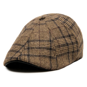 The Sunday Boston Scally Cap - Brown Amber & Navy - alternate image 3
