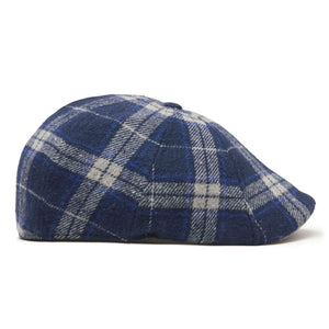 The Distillery Boston Scally Cap - Blue Mash Plaid - alternate image 8