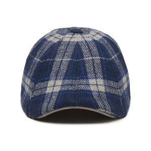 The Distillery Boston Scally Cap - Blue Mash Plaid - alternate image 4