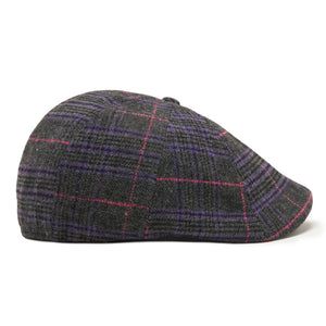 The Sunday Boston Scally Cap - Purple Plaid - alternate image 8