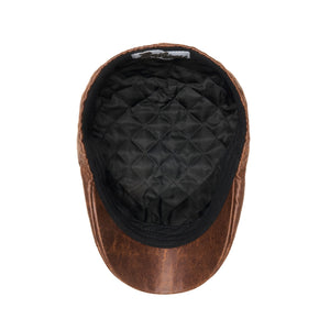 The Scrapyard Boston Scally Cap - Brown - alternate image 3