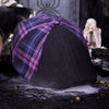 The Grim Reaper Head Boston Scally Cap - Shadow Plaid - alternate image 15