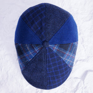 The Superman Boston Scally Cap - Metropolis Blue Patchwork - alternate image 12