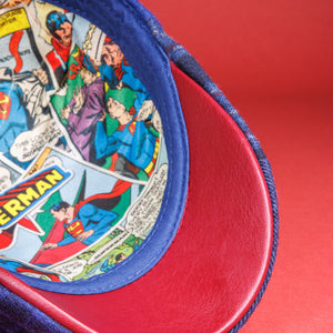 The Superman Boston Scally Cap - Metropolis Blue Patchwork - alternate image 13