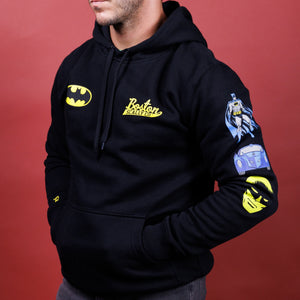 Boston Scally The Batman Icon Hoodie - Black - alternate image 2