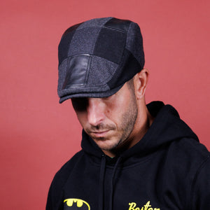 The Batman Boston Scally Cap - Gotham Patchwork - alternate image 2