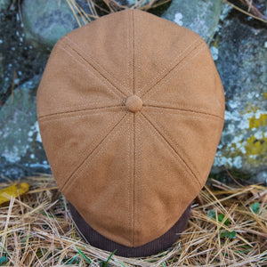 The Workhorse Insulated Baker Boy Boston Scally Cap - Tan Canvas - alternate image 13