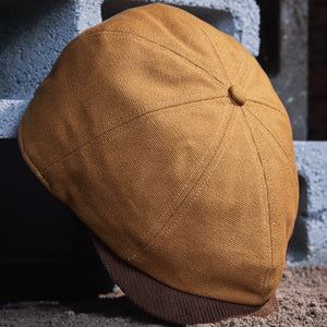 The Workhorse Insulated Baker Boy Boston Scally Cap - Tan Canvas - alternate image 11