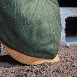 The Workhorse Insulated Baker Boy Boston Scally Cap - Green Canvas - alternate image 14