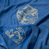 Boston Scally The Sailor: Sand and Sea Tee T-Shirt - Twisted Navy - alternate image 2
