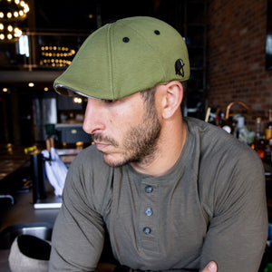 The Grunt Boston Scally Cap - Army Green - alternate image 2