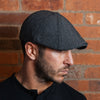 The Original Peaky Boston Scally Cap - Grey Herringbone - alternate image 2