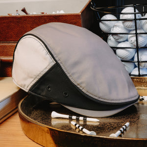 The Fairway Boston Scally Cap - Grey with Black - alternate image 10