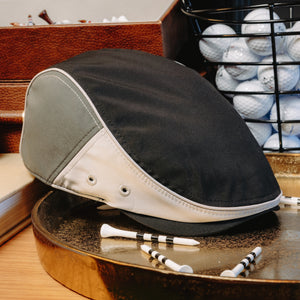 The Fairway Boston Scally Cap - Black with Grey - alternate image 10