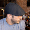 The Cottage Boston Scally Cap - Black Sand - alternate image 2
