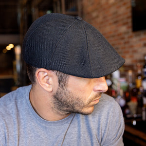 The Cottage Boston Scally Cap - Black Sand - alternate image 2