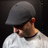 The Insulated Peaky Boston Scally Cap - Black Herringbone - alternate image 2