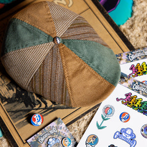 The Grateful Dead Dancing Bears Boston Scally Cap - Truckin' Patchwork - alternate image 11