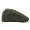 The Original Boston Scally Cap - Dark Olive Green Herringbone - alternate image 8