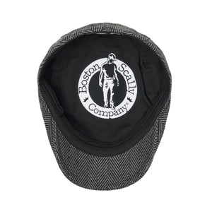 The Original Boston Scally Cap - Grey Herringbone - alternate image 3