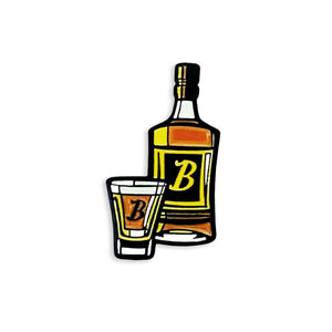 Boston Scally The Bourbon Cap Pin - featured image