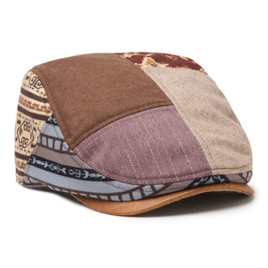 The Big Lebowski Boston Scally Cap - The Dude Patchwork - featured image