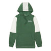 Boston Scally The Colorblock Hoodie - Irish Green and White - featured image