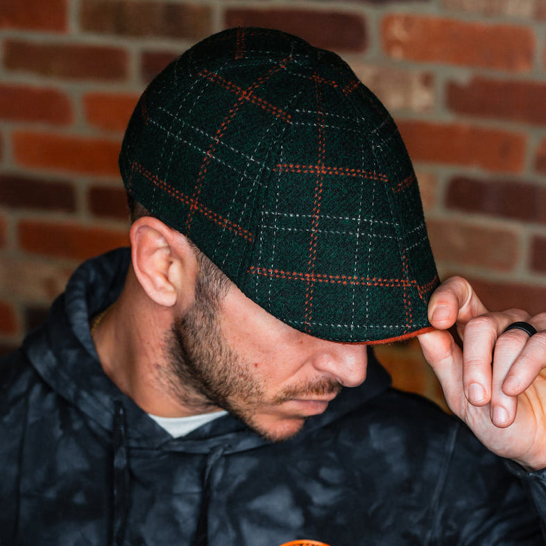 The Celtic Bone Boston Scally Cap Green