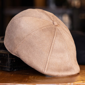 The Suede Peaky Boston Scally Cap - Tan - alternate image 10