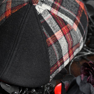 The Vampire Head Boston Scally Cap - Blood Moon Plaid - alternate image 11