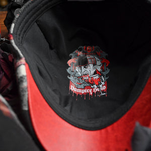 The Vampire Head Boston Scally Cap - Blood Moon Plaid - alternate image 12